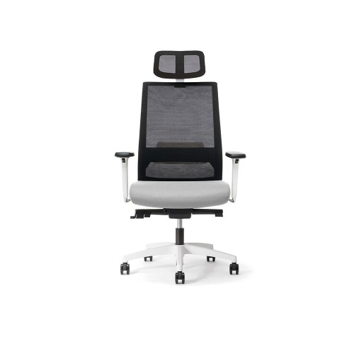 Scaun managerial Nahu Logica White 01 PT